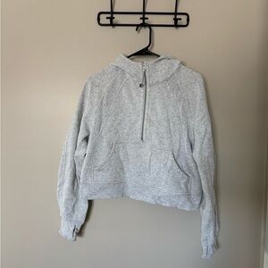 Lululemon Scuba Oversized Half Zip Hoodie (gray)